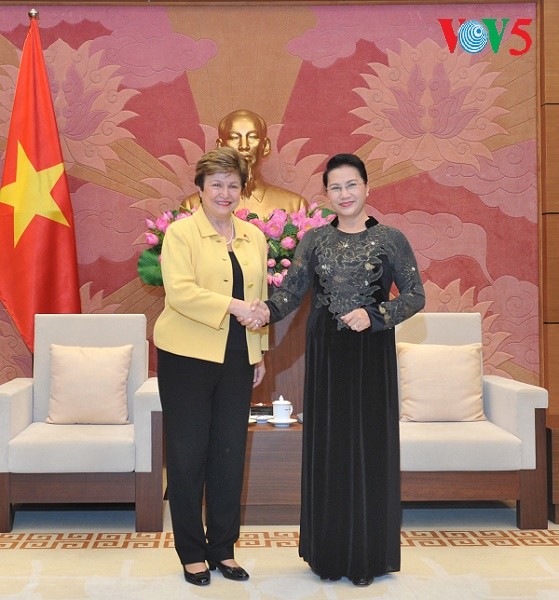 Nguyen Thi Kim Ngan reçoit la directrice générale de la Banque mondiale    - ảnh 1